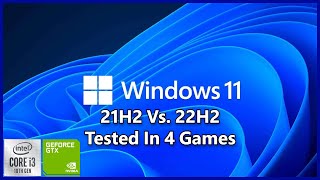 Is Windows 22H2 faster than 21H2  Performance Benchmark [upl. by Stanleigh]