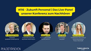 116  Zukunft Personal  Das LivePanel unserer Konferenz zum Nachhören [upl. by Ahsatel]