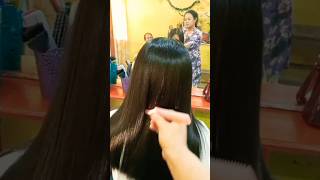 Hair smoothening and Keratin treatment hairstyle haircare [upl. by Awad328]