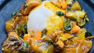 Ghanaian Okro Stew  Okra stew recipe [upl. by Brotherson]