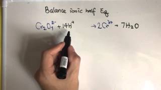 How to balance Redox Half Equations in Acidic and Alkaline Medium  H2ChemHacks [upl. by Hutton]