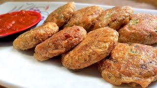 মজাদার ডিমের শামী কাবাব  Shami Kabab Recipe  Potato Egg Kabab Recipe [upl. by Kristie]