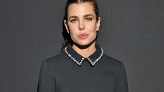 Charlotte Casiraghi  Erster Auftritt nach der Geburt von Söhnchen Balthazar [upl. by Kcirddes]