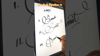 How to do signature great name calligraphy [upl. by Beora916]