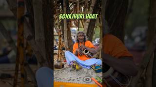 Mesmerising Baul Folk Singer at Shantiniketan Sonajhuri Haat shorts [upl. by Allenod895]