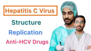 Hepatitis C Virus HCV  Structure  Replication [upl. by Jutta]