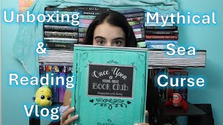 Mythical Sea Curse 🌊 Once Upon A Book Club Box  Unboxing and Reading Vlog SPOILERS [upl. by Ayortal]