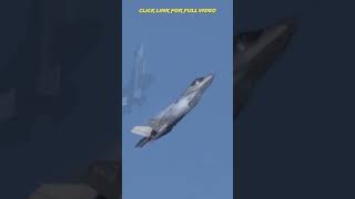 F35 Hard Turn and Steep Climb with VAPOR SloMo Replay f35 f35lightning f35a airshow [upl. by Thursby949]