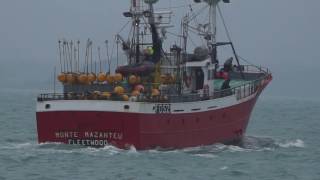 Through the Gaps Newlyn Fishing News Cornwall UK [upl. by Ayenat]