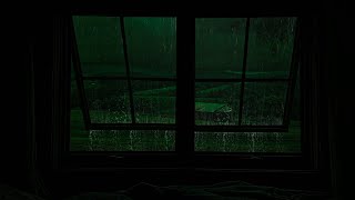 Hidden Room In Moutain Forest Ambience with Rain Outside⛈️Heavy Rainamp Distant Thunder Sound To Sleep [upl. by Telfer904]