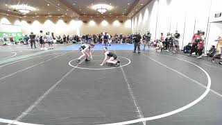 97 Lbs Quarterfinal  Kane Quenault CJA Wrestling Club Inc Vs Wylan Hess South Central PA Wrest [upl. by Ehav]