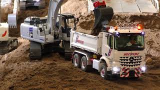 Komatsu PC 290 loading Mercedes Arocs 6x6 [upl. by Robin221]