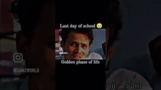 Last day school sadstatus youtuber motivationalquotes [upl. by Sower229]