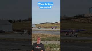 When to turn crosswind in traffic pattern  Private Pilot [upl. by Stevana887]