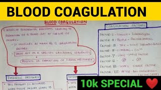 Blood Coagulation  Physiology  Entry No 14 [upl. by Aronas]