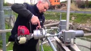 Portable valve drive APS100N on AUMA actuator [upl. by Odanref479]