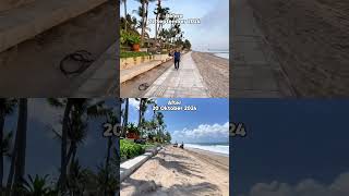 BeforeAfter kondisi area pedestrian di sepanjang Pantai Petitenget [upl. by Emelda]