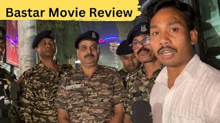 Bastar Movie Review CRPF  Chhattisgarh  Bastar Movie Story Public Review  Bastar Naxal Movie [upl. by Ahsilahk]