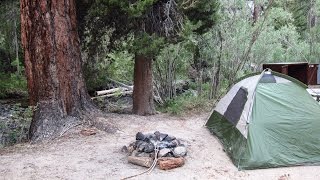 Moraine Campground off Tioga Pass Highway 120 in Lee Vining California [upl. by Essirehc330]