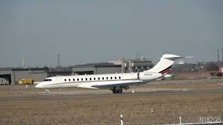 Bombardier Global 7500 NetJets N182QS [upl. by Zarger]