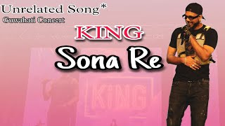 KING  O Mere Sona Re  Unreleased song  Guwahati Concert [upl. by Elleret]