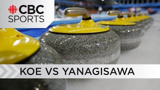 Penticton Curling Classic 2023 Sheet D  Koe vs Yanagisawa  CBC Sports [upl. by Raynard]