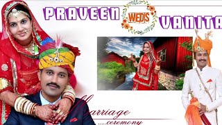 Rajasthani wedding। Praveen weds Vanita 07072019। Rajasthani marriage। Charans Fmly Jaisalmer [upl. by Ornstead857]