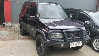 Review Suzuki Escudo 16 Sidekick 4x2 1994 [upl. by Peltier]