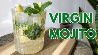 Classic Mojito Mocktail NonAlcoholic Cocktail Easy and Delicious Recipe Best Summer Drink [upl. by Eph]