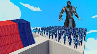 100x SUB ZERO  2x GIANT vs EVERY GOD  Totally Accurate Battle Simulator TABS [upl. by Hyman]