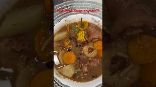 Red Peas Soup anyone jamaicanfood cooking yummy delicious [upl. by Ymmac]