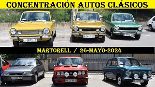 ✅️Concentración coches clásicos Martorell Cars and Coffee Oldtimers cars Voitures anciennes [upl. by Krug]