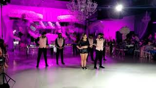 Obsesion  Aventura Bachata Brianna XVHouston DanceStars [upl. by Eeloj]