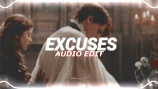 excuses  ap dhillon  edit audio [upl. by Lorenzana]