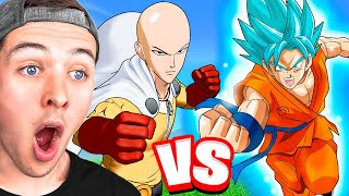 BECKBROS React To GOKU Vs ONE PUNCH MAN [upl. by Glenda]