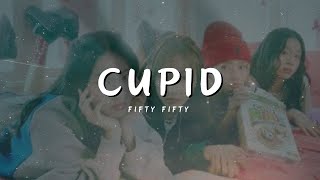 FIfty Fifty  Cupid TwinVer Lyrics [upl. by Engen]