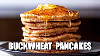 The Fluffiest Buckwheat Pancakes Youll Ever Eat 🥞 [upl. by Harness]