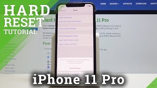 How to Factory Reset iPhone 11 Pro  Wipe Data in iPhone 11 Pro [upl. by Atimed]