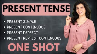 All Present Tense In English Grammar With Examples  Simple Continuous Perfect amp PC  ChetChat [upl. by Dorothee]