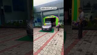 TAKING DELIVERY OF NEW BYD ATTO 3 shorts byd newcar bydnepal atto3 fyp nepal [upl. by Manvell]