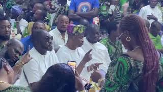 MC OLUOMO STEALS SHOW AT OBA KABIRU ADELAJA’S BURIAL CEREMONY [upl. by Shyamal669]