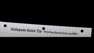 Printing Annotations on PDF [upl. by Bagley]