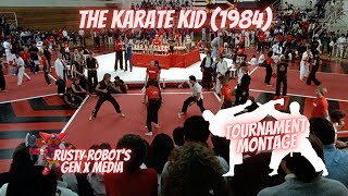 The Karate Kid 1984  Rusty Robot’s Gen X Media  Tournament Montage [upl. by Lacagnia801]