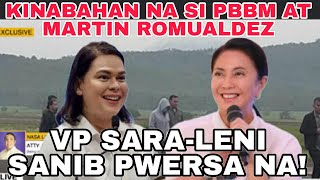 OMG VP SARA AT LENI ROBREDO NAGKITA NAGSANIB PWERSA PARA WAKASAN PBBM AT MARTIN ROMUALDEZ TANDEM [upl. by Aletsirc]