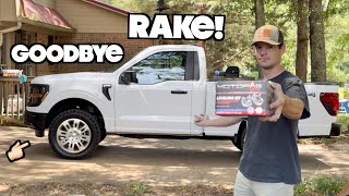 LEVELING KIT INSTALL 2024 F150 [upl. by Brawley]