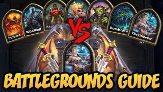 HEARTHSTONE BATTLEGROUNDS GUIDE  Saviors of Uldum  Hearthstone [upl. by Llehcar]