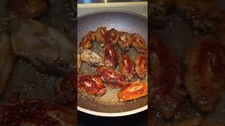 FRIED CHICKEN WINGS friedchickenwings chicken cooking cookingvideo short shorts [upl. by Stonwin]