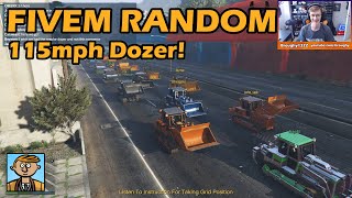 The Fastest Dozer In The World  GTA FiveM Random All №6 [upl. by Bonnie775]