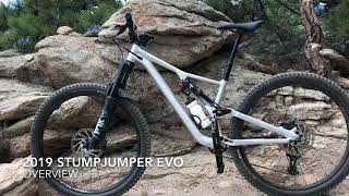 2019 Stumpjumper EVO Overview [upl. by Leirvag]