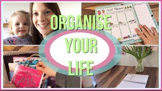 Organise your life  Organising tips  Home management [upl. by Harbert]